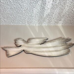 Rustic Wooden Angel Wall Decor